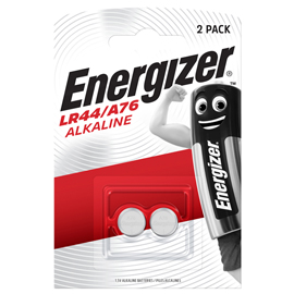 Pila LR44/A76 Alkaline - specialistiche - Energizer - blister 2 pezzi