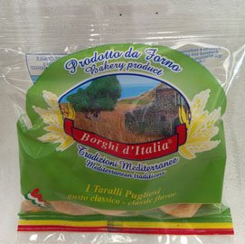 Taralli - monoporzione da 40 gr - Borghi d'Italia