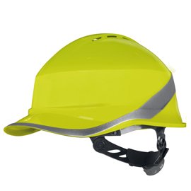 Elmetto da cantiere Diamond VI Wind - giallo - Deltaplus