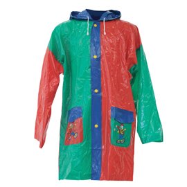 Impermeabile bambino - taglia 6-8 anni - PVC - multicolor - Verdemax