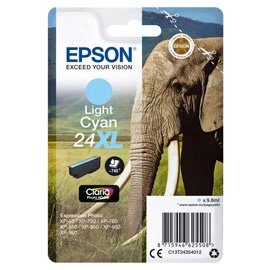 Epson - Cartuccia ink - 24XL - Ciano chiaro - C13T24354012 - 9