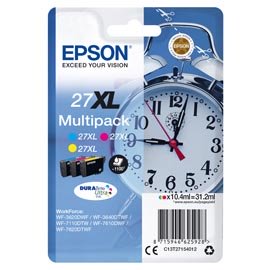 Epson - Confezione Cartuccia ink - 27XL - C/M/Y - C13T27154022 - 10