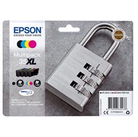 Epson - Cartuccia ink - 35XL - C/M/Y/K - C13T35964010 - C/M/Y 20