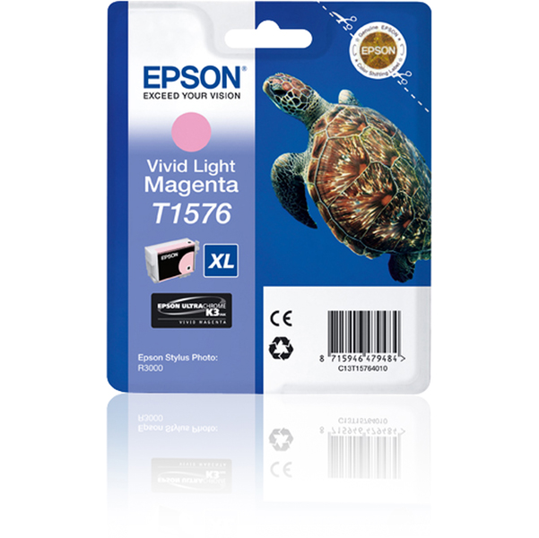 Epson - Cartuccia ink - Magenta chiaro - T1576 - C13T15764010 - 25