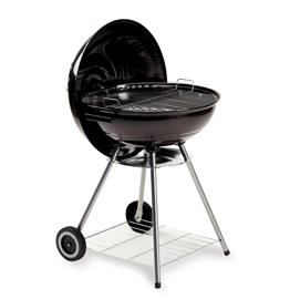 Barbecue Free Time - 73 x 50 x 45 - acciaio - nero - Garden Friend