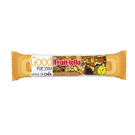 Barretta Good For You - di frutta secca - anacardi e ginger - 36 gr - Fruitella