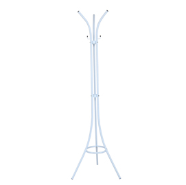 Appendiabiti - 3 supporti - 175 cm - acciaio - bianco - King Collection