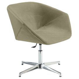 Poltroncina girevole Sit Up SUG - beige - Unisit