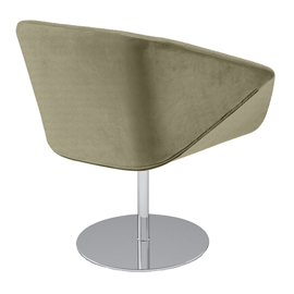 Poltroncina girevole Sit Up SUGC - beige - Unisit