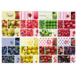 Maxiquaderno Fruit - A4 - 4 mm - 42 fogli - 80 gr - Pigna