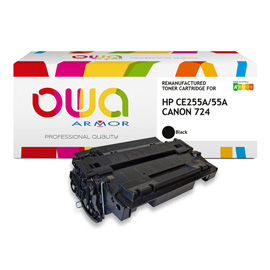 Armor - Toner Compatibile per Hp - Nero - CE255A - 6.000 pag