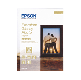 Epson - Premium Glossy Photo Paper - 13x18cm - 30 Fogli - C13S042154