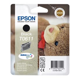 Epson - Cartuccia ink - Nero - T0611 - C13T06114010 - 8ml