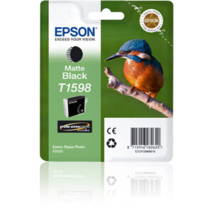 Epson - Cartuccia ink - Nero opaco - T1598 - C13T15984010 - 17ml