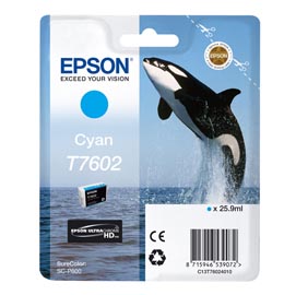 Epson - Cartuccia ink - Ciano - T7602 - C13T76024010 - 25