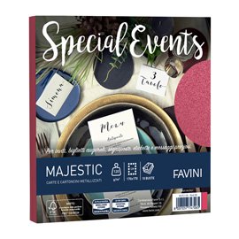 Busta Special Events - 170 x 170 mm - 120 gr - rosso - Favini - conf. 10 buste