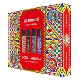 Stabilo Boss Original per DolceGabbana - colori assortiti - Stabilo Edizione Limitata - cofanetto 4 evidenziatori