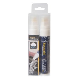 Marcatore a gesso liquido waterproof - punta fine 7