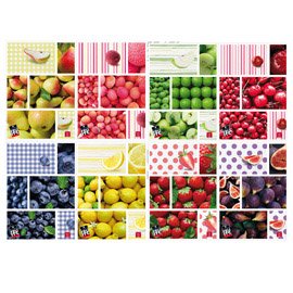 Maxiquaderno Fruit - A4 - 1 rigo - 42 fogli - 80 gr - Pigna