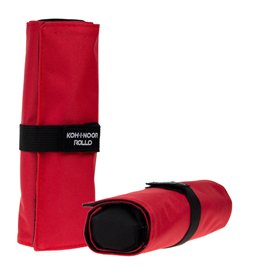 Astuccio arrotolabile Roller - con astuccio zip interno - 24 scomparti - 7