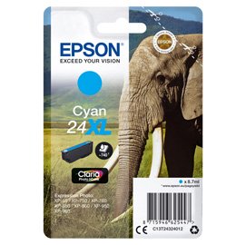 Epson - Cartuccia ink - 24XL - Ciano - C13T24324012 - 8