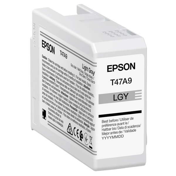 Epson - Cartuccia UltraCrome Pro 10 - Grigio Chiaro - C13T47A900 - 50 ml