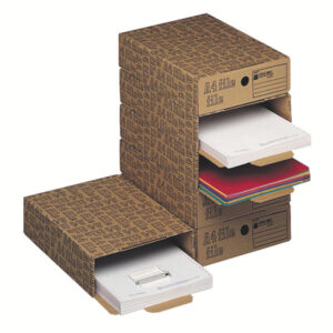 Scatola archivio A4 File - 26x8x35 cm - avana - Esselte Dox