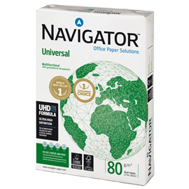 Carta Universal - A3 - 80 gr - bianco - Navigator - conf. 500 fogli