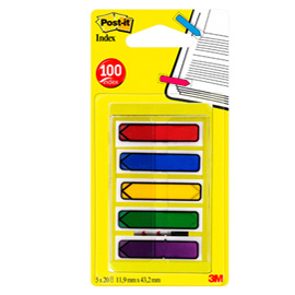 Segnapagina Post it® Index Mini Freccia - 684-4ARR1EU - 12 x 43