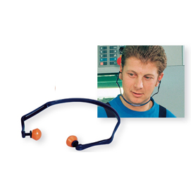 Inserti auricolari con archetto 1310 - SNR 26 dB - blu/arancio - 3M™