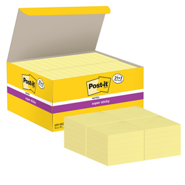 Blocco foglietti Post it® Super Sticky - 622-SSCY-VP24-EU - 47