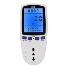 Misuratore di potenza e consumi Power Easy con display LCD - MKC