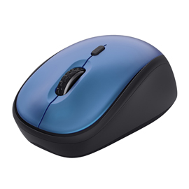 Mouse wireless Yvi+ - silenzioso - blu - Trust