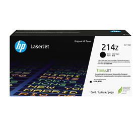 Hp -  Toner originale LaserJet HP 214Z -  Nero - W2140Z - ad altissima capacità