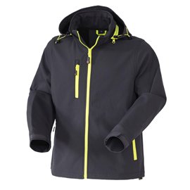 Giubbotto Softshell R Boost - taglia XL - antracite/giallo fluo - Rossini