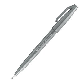 Pennarello Brush Sign Pen - grigio - Pentel