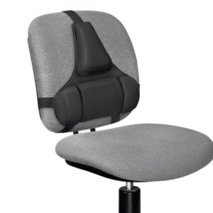 Supporto lombare ergonomico - 38x37x5 cm -  nero - Fellowes