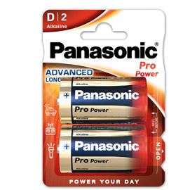 Torcia D Propower LR20 - Panasonic - blister 2 pezzi