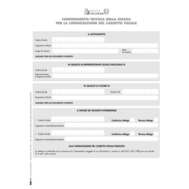 Modulo per conferimento revoca - cass. Fiscale - 29