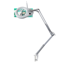 Lampada Zoom - a led - con lente di ingrandimento - 7