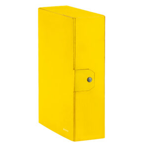 Scatola progetto WOW - dorso 10 cm - giallo - Leitz