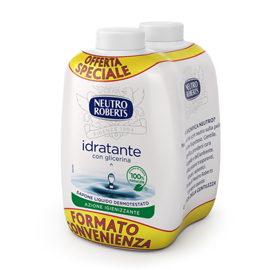 Ricarica bis sapone liquido Extra Idratante - 400 ml - Neutro Roberts