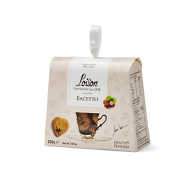 Biscotti al burro Bacetto - in astuccio - 200 gr - Loison