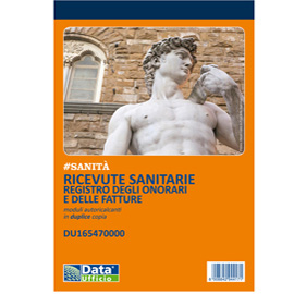 Blocco ricevute sanitarie - 50/2 autoricalcanti - 21