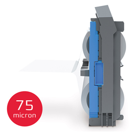 Cartuccia ricaricabile - struttura con film incluso - 75 micron - lucido - per plastificatrice Foton 30 - GBC