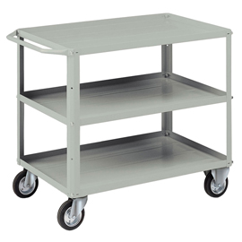 Carrello da lavoro - 3 vasche da 93 x 600 cm - 104 x 60 x 86