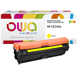 Armor - Toner Compatibile per Hp 651A - Giallo - CE342A - 16.000 pag