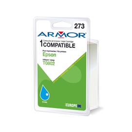 Armor - Cartuccia ink Compatibile  per Epson - Ciano - T080240 - 9