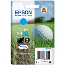 Epson - Cartuccia ink - 34XL - Ciano - C13T34724010 - 10