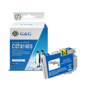 G&G - Cartuccia ink Compatibile per Epson P-30/102/202 - Nero